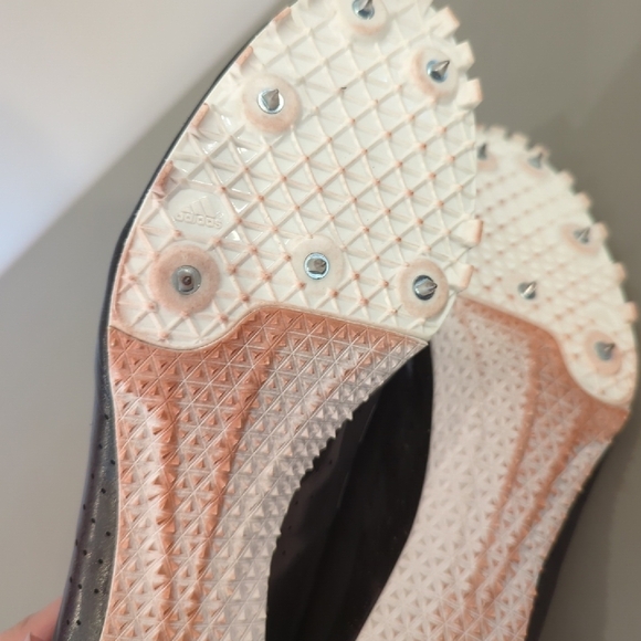 adidas Sprintstar Spikes Core‎ CP9697 Black Mens size 11.5 Running Sprint Shoes - Picture 11 of 12